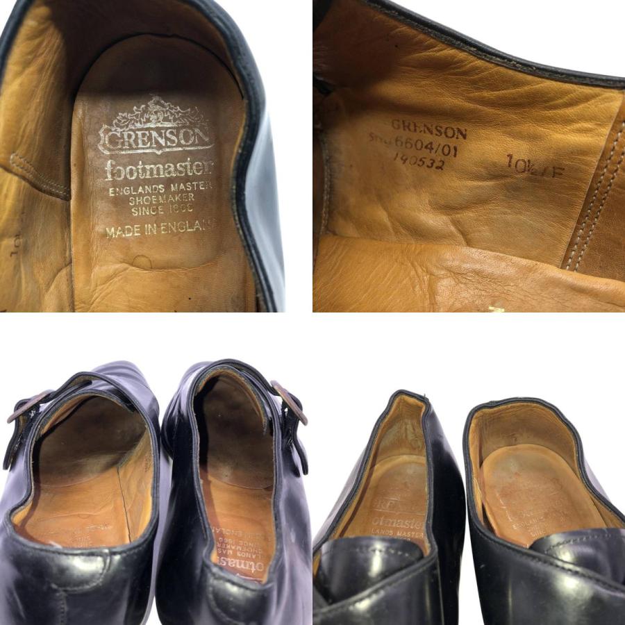 J*K様 Grenson モンクストラップシューズ UK6.5（約25〜25.5 古着 グレンソン GRENSON footmaster モンクストラップシューズ 英国製