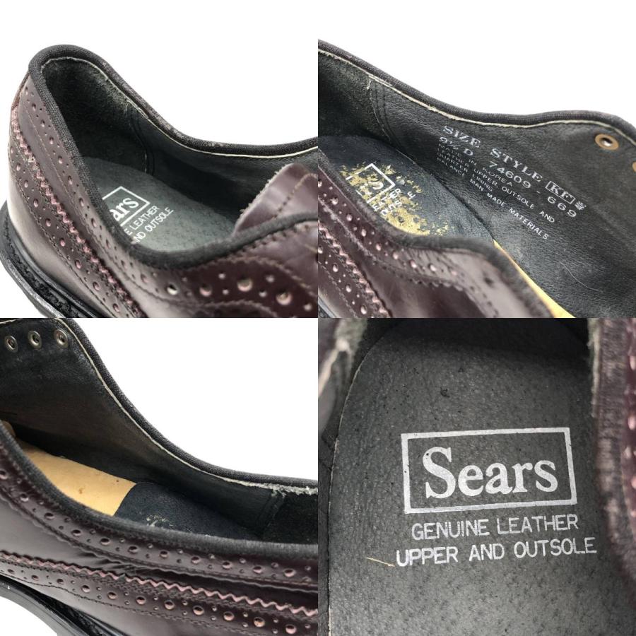 古着 シアーズ Sears フルブローグ ウイングチップシューズ 9 1/2D