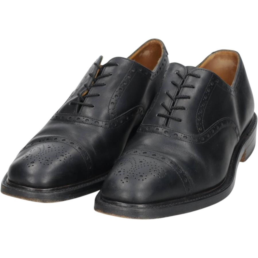 古着 グレンソン GRENSON footmaster セミブローグ ストレートチップ