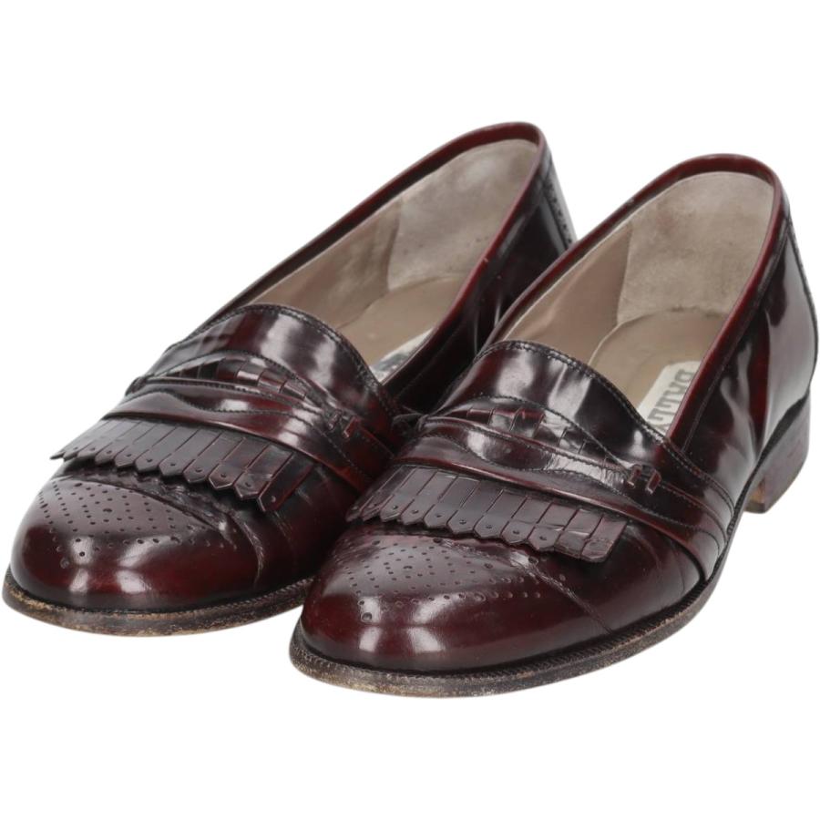 古着 バリー Bally メダリオン キルトローファー イタリア製 8D メンズ26.5cm相当/saa016069 Bally（バリー） 古着 メダリオン キルトローファー イタリア製 8D