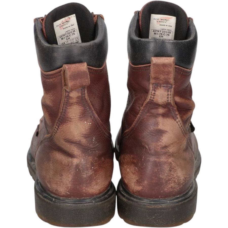 古着 00年代 レッドウィング RED WING 2408 スチールトゥ ワークブーツ 