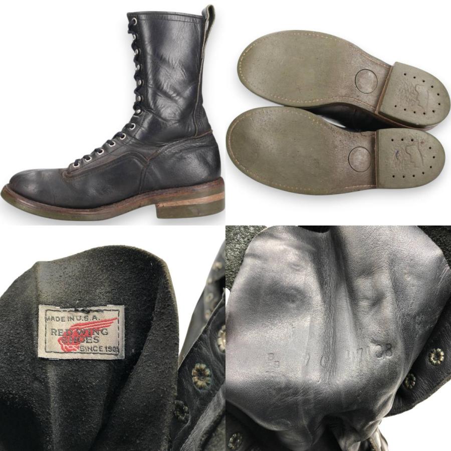 古着 90年代 レッドウィング RED WING ロガーブーツ USA製 9D メンズ