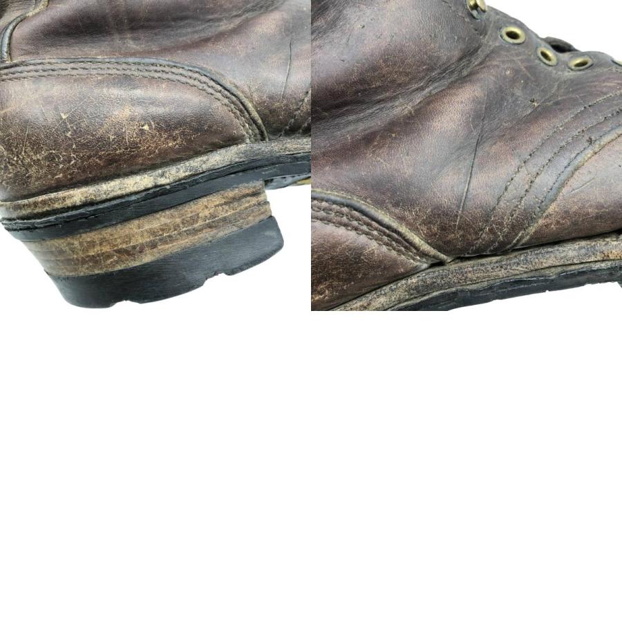 古着 ハーソンブーツ HATHORNBOOT キルトタン ロガーブーツ 10C メンズ  