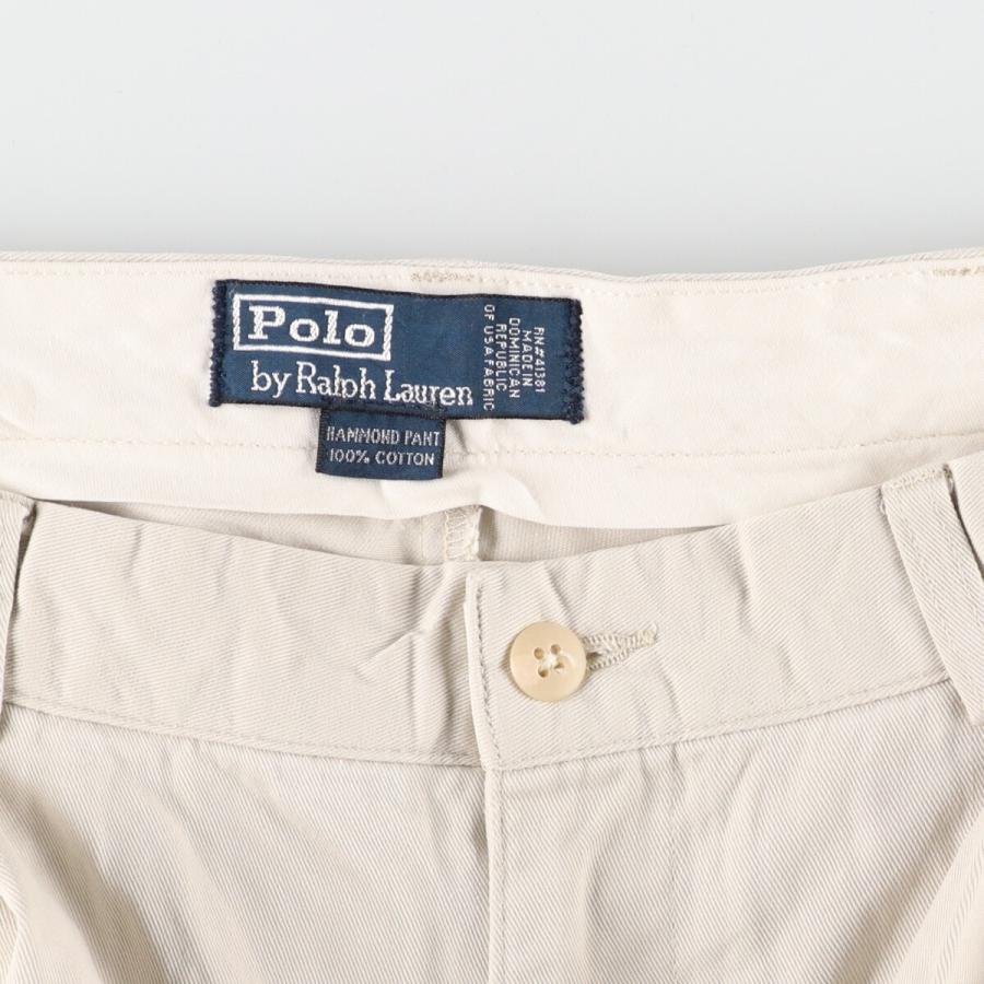 古着 ラルフローレン Ralph Lauren POLO by HAMMOND PANT ツータック