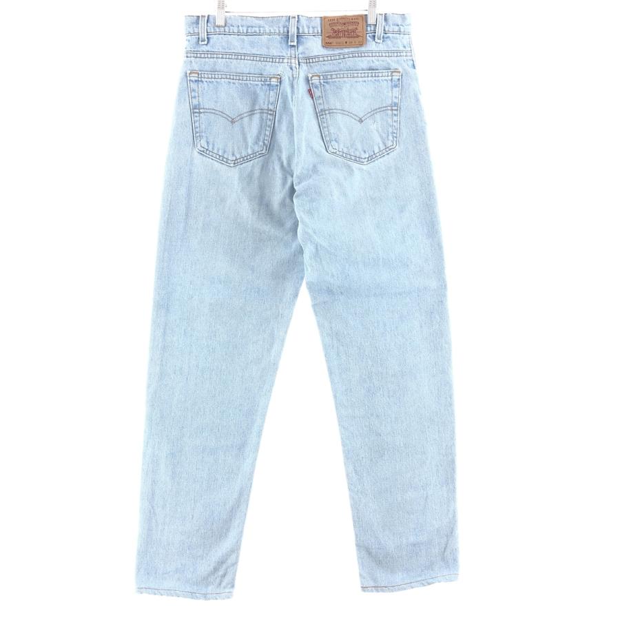 90'S Levi's 550 Relaxed Fit Tapered Leg Tapered Denim Pants Made in USA Men's W33 Vintage cotton blue type Vintage Second Hand