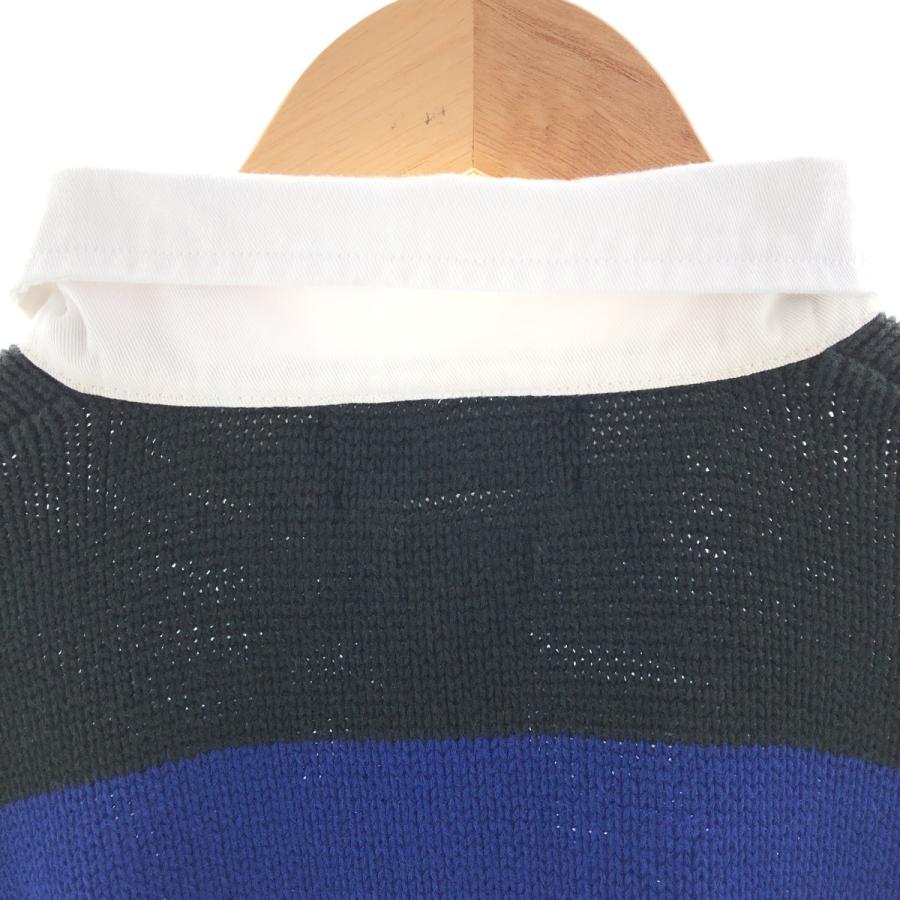 古着 ラルフローレン Ralph Lauren ボーダー柄 ラガーシャツタイプ