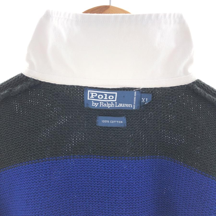 古着 ラルフローレン Ralph Lauren ボーダー柄 ラガーシャツタイプ