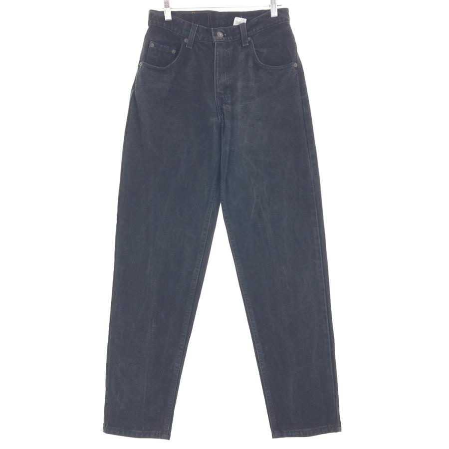 90'S Levi's 00560-0260 Loose Fit Tapered Leg Black Denim Pants, Made in USA, Men's Size W30 cotton black type Vintage Second Hand
