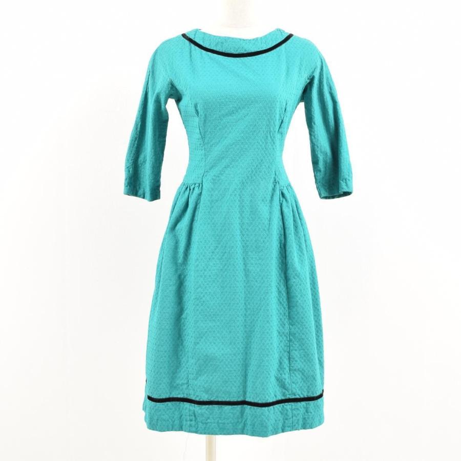 60年代 Unknown 七分袖 ワンピース ガール140 160cm ヴィンテージ 中古 Wal1313 Wal1313 古着屋jam 通販 Yahoo ショッピング