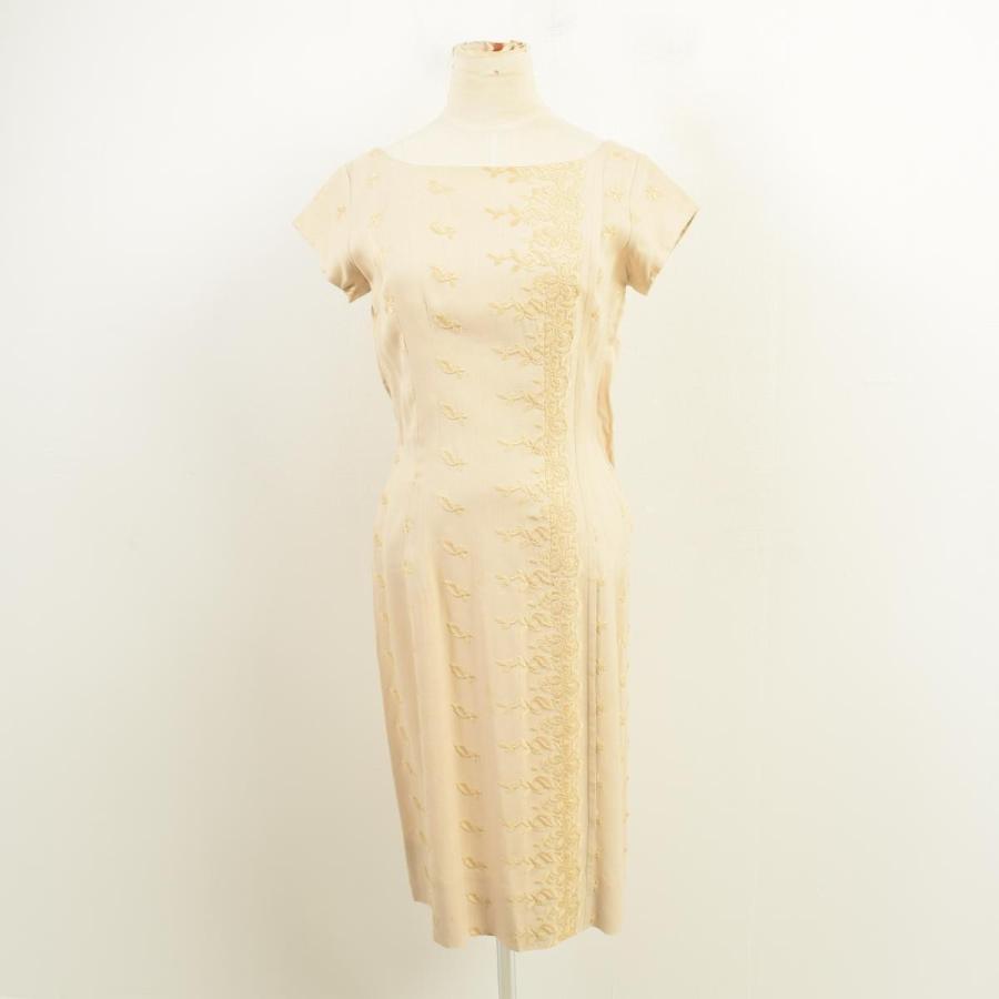 最高の 50年代 半袖 タイトワンピース M ヴィンテージ Wau4447 絶妙 Lastminute Net Gt