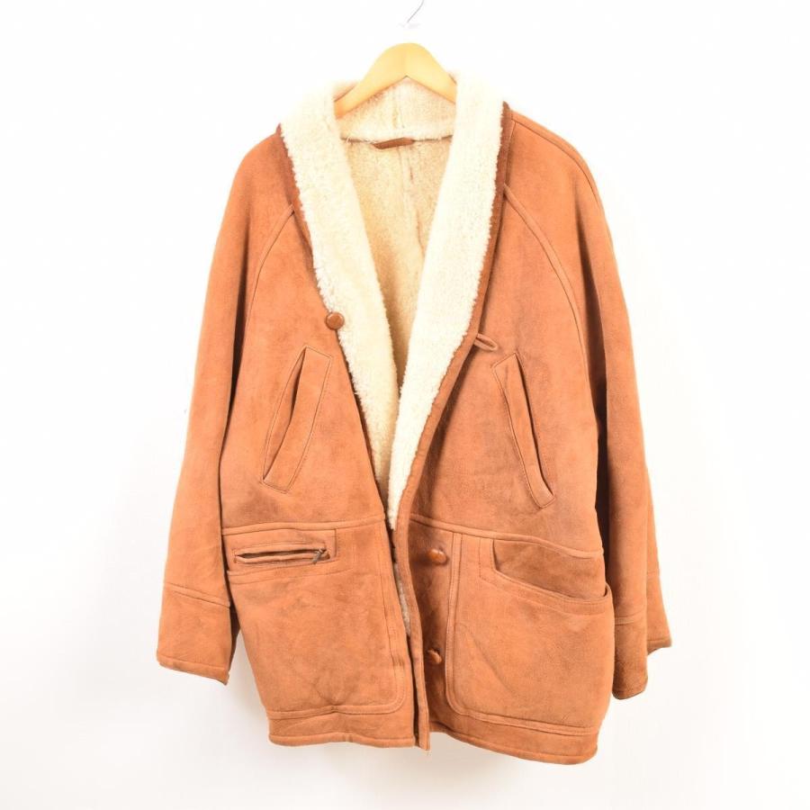 安いそれに目立つ シープスキン メンズxl ムートンコート シープスキン ムートンコート Waw9397 中古 メンズxl コート アウター Smssvg Org