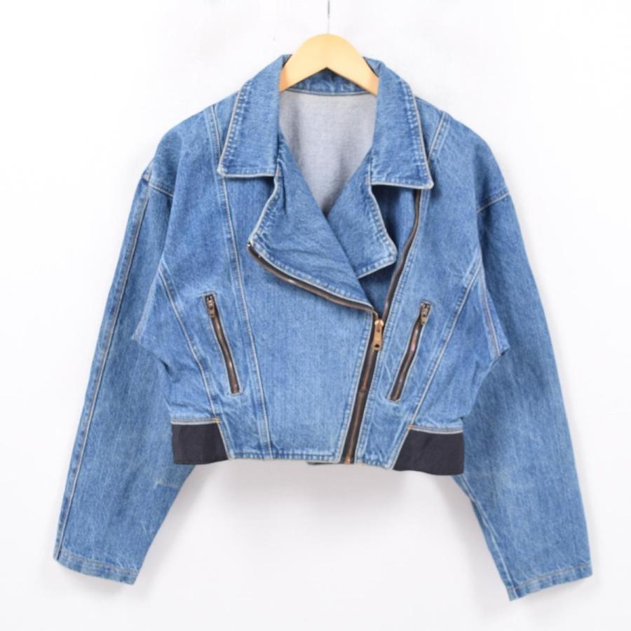 Be Bop デニム ライダースジャケット レディースm Wbc4077 Wbc4077 古着屋jam 通販 Yahoo ショッピング