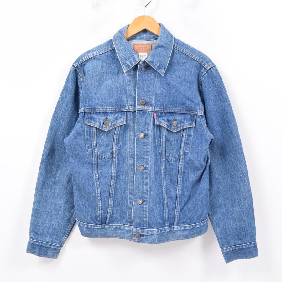 80年代 リーバイス Levi's 75505-0217 デニムジャケット Gジャン カナダ製 40 メンズM ヴィンテージ 【中古】  【190316】 /wbc5228 :wbc5228:古着屋JAM - 通販 - Yahoo!ショッピング