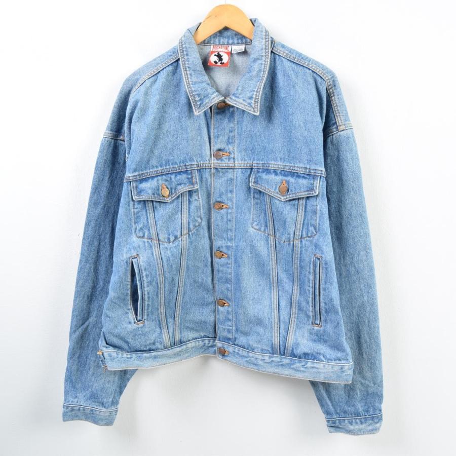 ミッキーマウス デニムジャケット レディースフリー Wbc9603 Wbc9603 古着屋jam 通販 Yahoo ショッピング