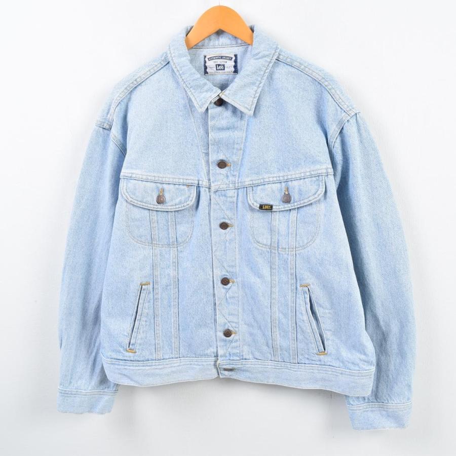 注目ショップ ブランドのギフト ジャケット 90年代 リー Lee デニムジャケット Gジャン メンズxl 90年代 リー Lee デニムジャケット Gジャン メンズxl ヴィンテージ 中古 1905 Wbd67