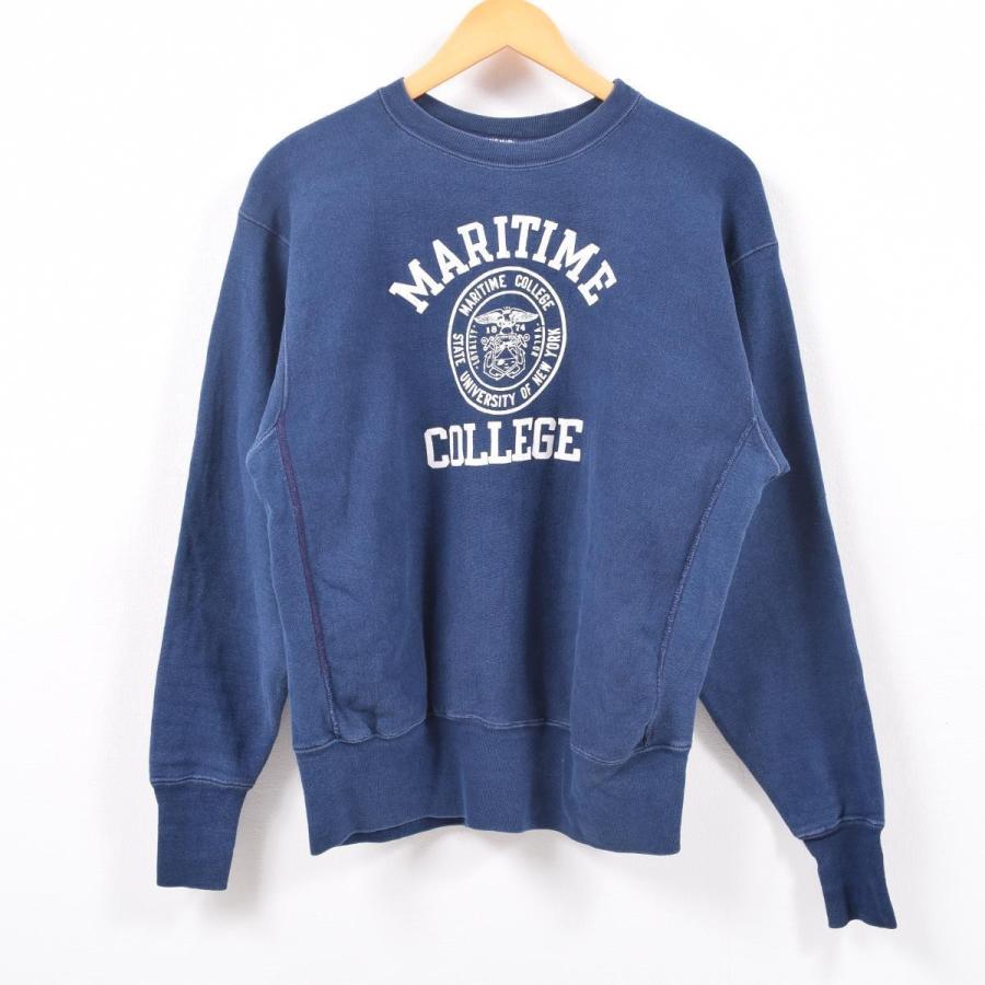 70年代 チャンピオン Champion リバースウィーブ 単色タグ カレッジスウェットシャツ トレーナー Usa製 メンズm レディースl 中古 Wbd8723 Winestyles Jp