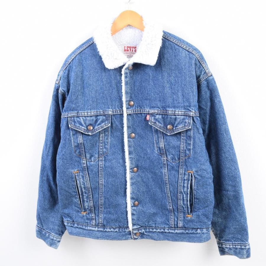 爆売り 80年代 リーバイス デニムボアジャケット Usa製 M Wbh1703 爆安プライス Mtkbrasil Com Br