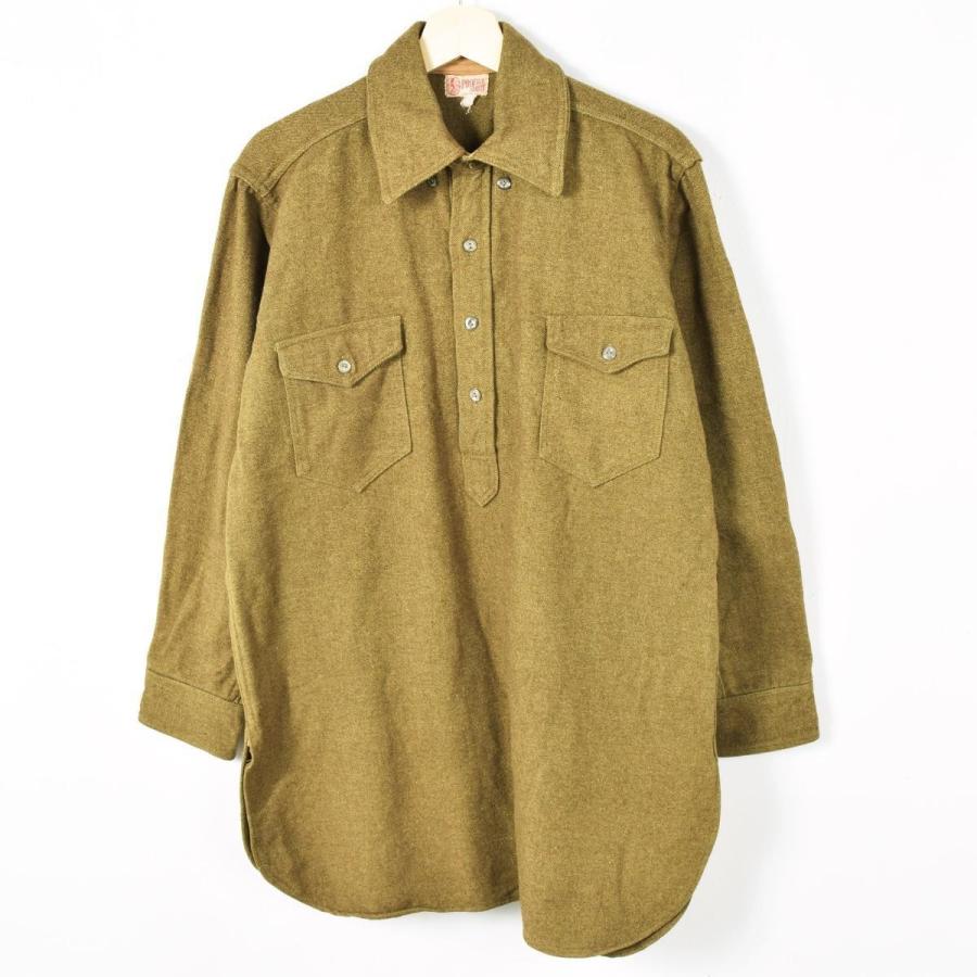 年代 Usa製 長袖 プルオーバーシャツ プルオーバーウールシャツ メンズl ヴィンテージ Profile