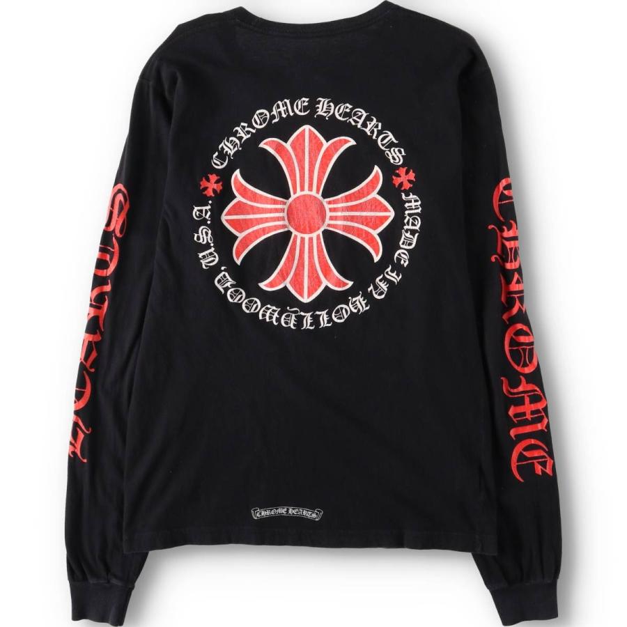 古着 クロムハーツ Chrome Hearts プリント ロングTシャツ ロンT USA製