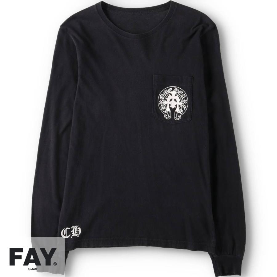 古着 クロムハーツ Chrome Hearts ロングTシャツ ロンT USA製 メンズS
