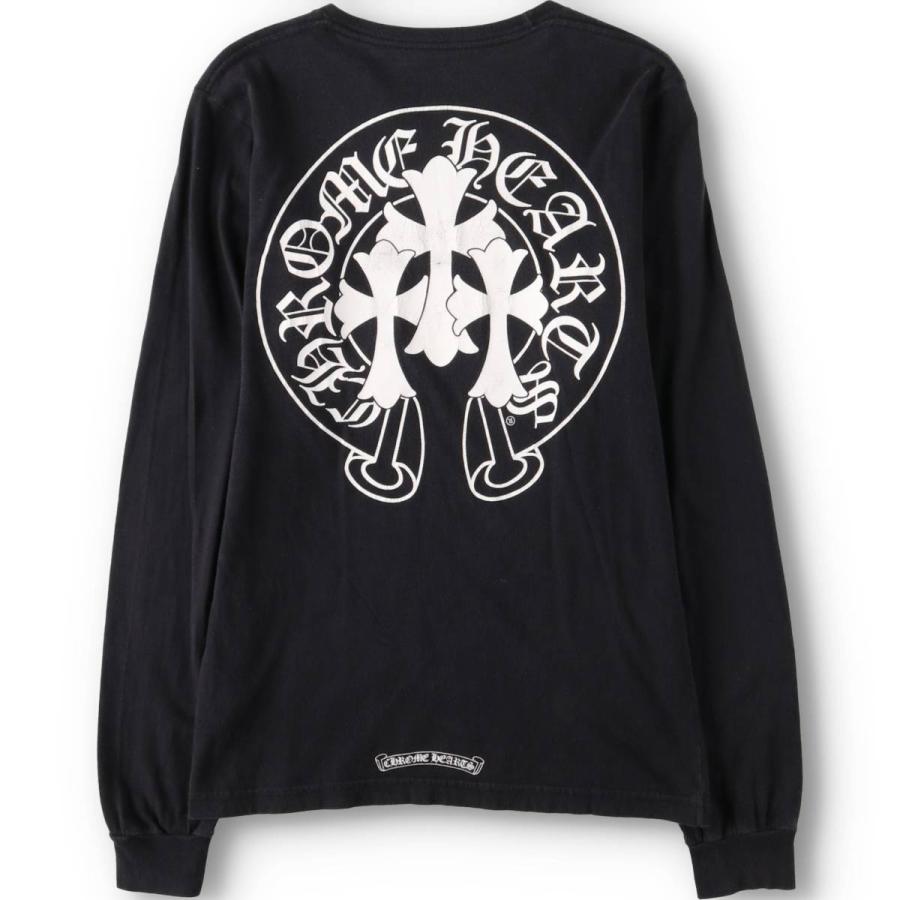 古着 クロムハーツ Chrome Hearts ロングTシャツ ロンT USA製 メンズS