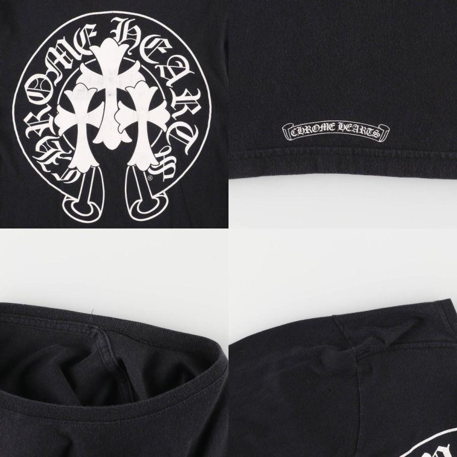 古着 クロムハーツ Chrome Hearts ロングTシャツ ロンT USA製 メンズS