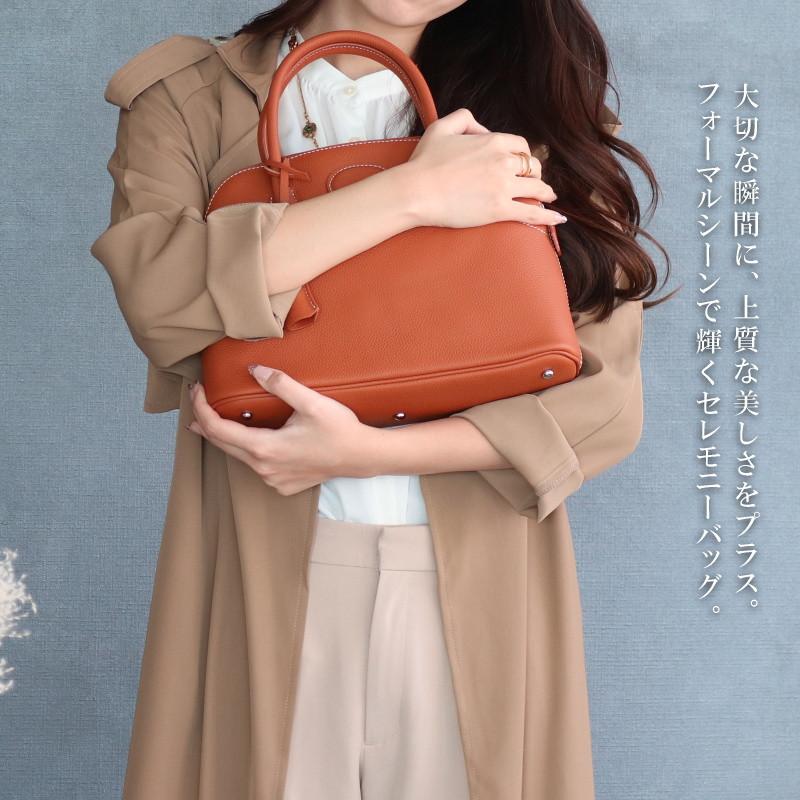 本革 バッグ レディース 2way ブガッティバッグ ラウンド