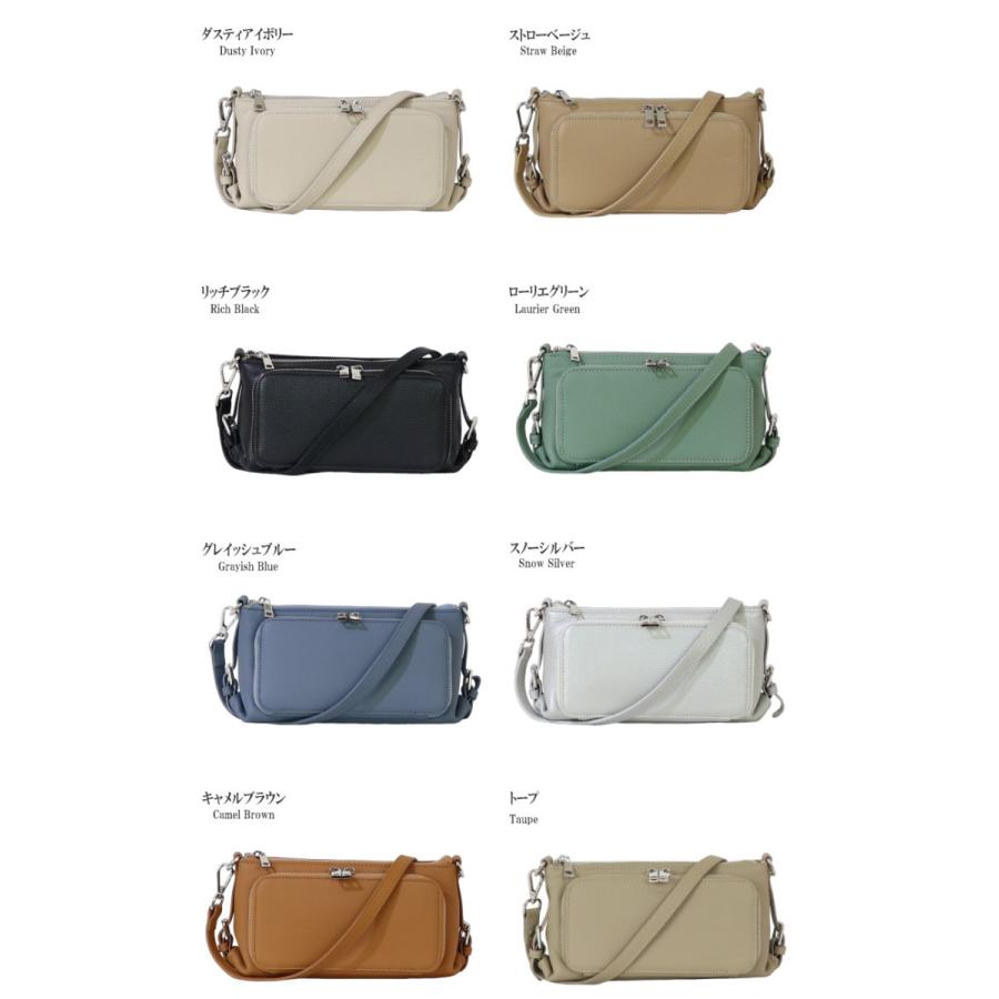お財布ショルダー バッグ 本革 お財布ポシェット 2way お財布ポーチ ショルダー スマホ入る 肩掛け 斜め掛け 旅行 人気 ランキング jamu ジャムウ【ジュリア】 |  | 15