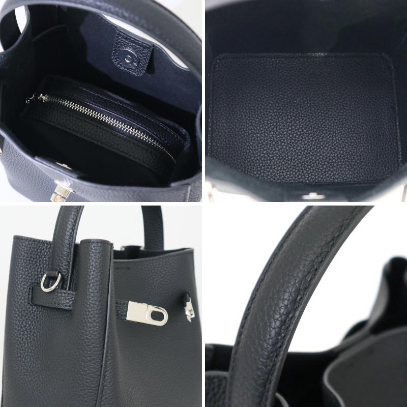 本革 ハンドバッグ 3way ショルダーバッグ レディース ツイストロック上品 本皮 フォーマル  黒 ブラック 肩掛け 斜め掛け ランキング jamu ジャムウ【ヴィオ】 |  | 19