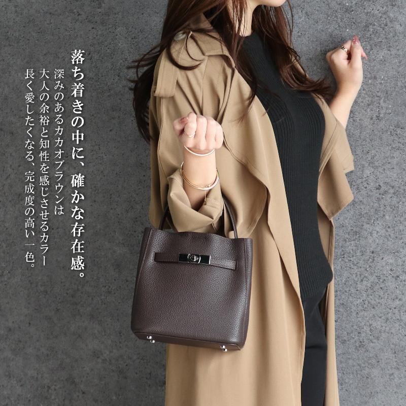 本革 ハンドバッグ 3way ショルダーバッグ レディース ツイストロック上品 本皮 フォーマル  黒 ブラック 肩掛け 斜め掛け ランキング jamu ジャムウ【ヴィオ】 |  | 09