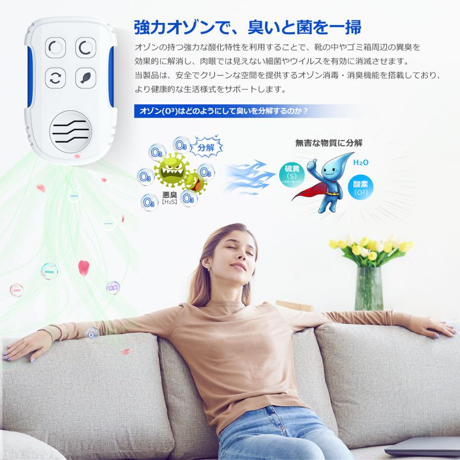 j.air 空気清浄機 オゾン発生機　未使用品 j.air 空間清浄機 オゾン マイナスイオン 新品 ジェイエアー