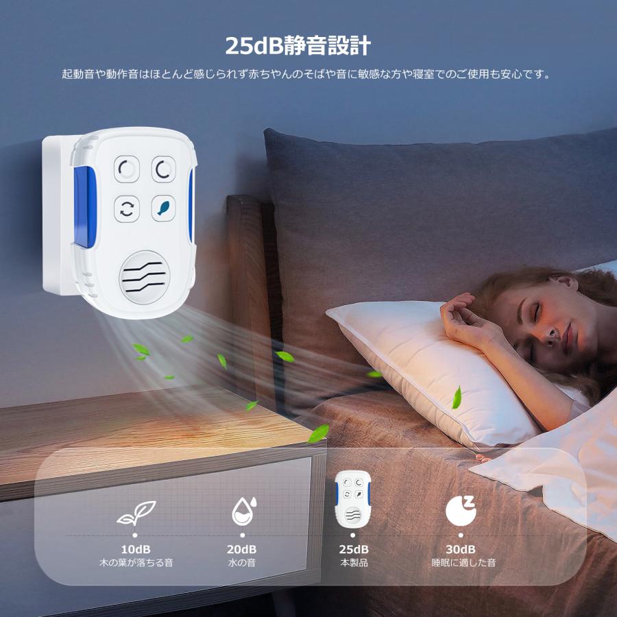 オゾン脱臭機 オゾン発生器 空気清浄機 小型 家庭用 插電式 負イオン