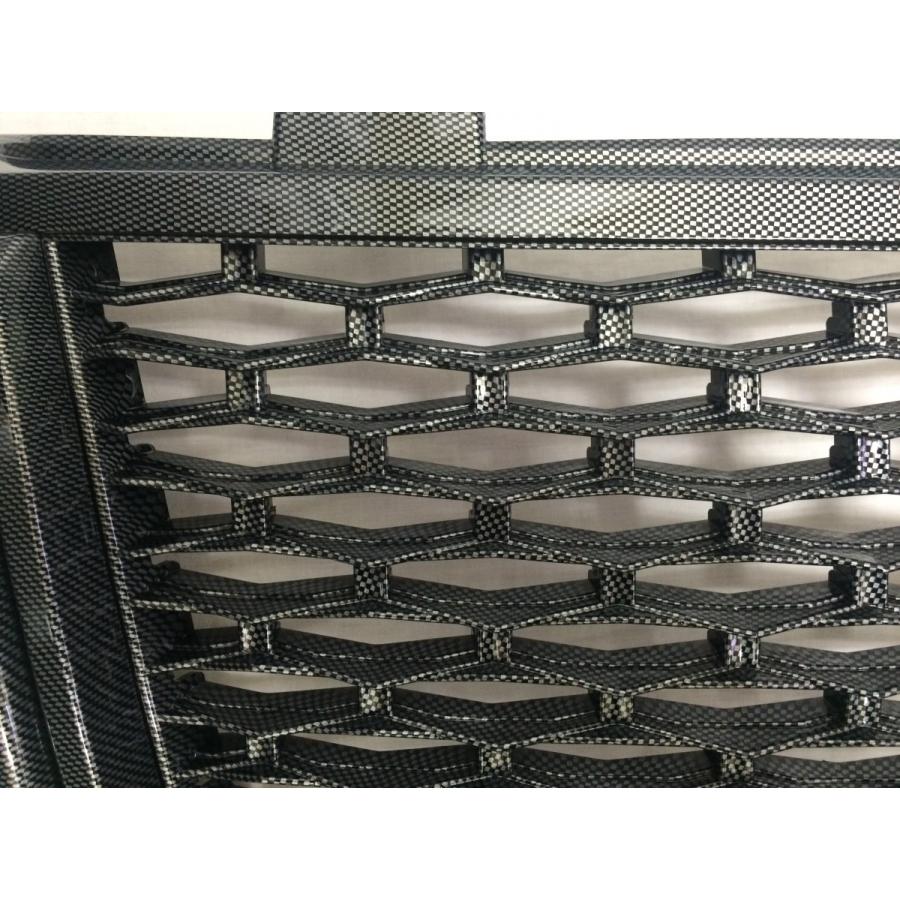 レンジローバーL322用カーボントリムラジエーターグリル : AMD WORK