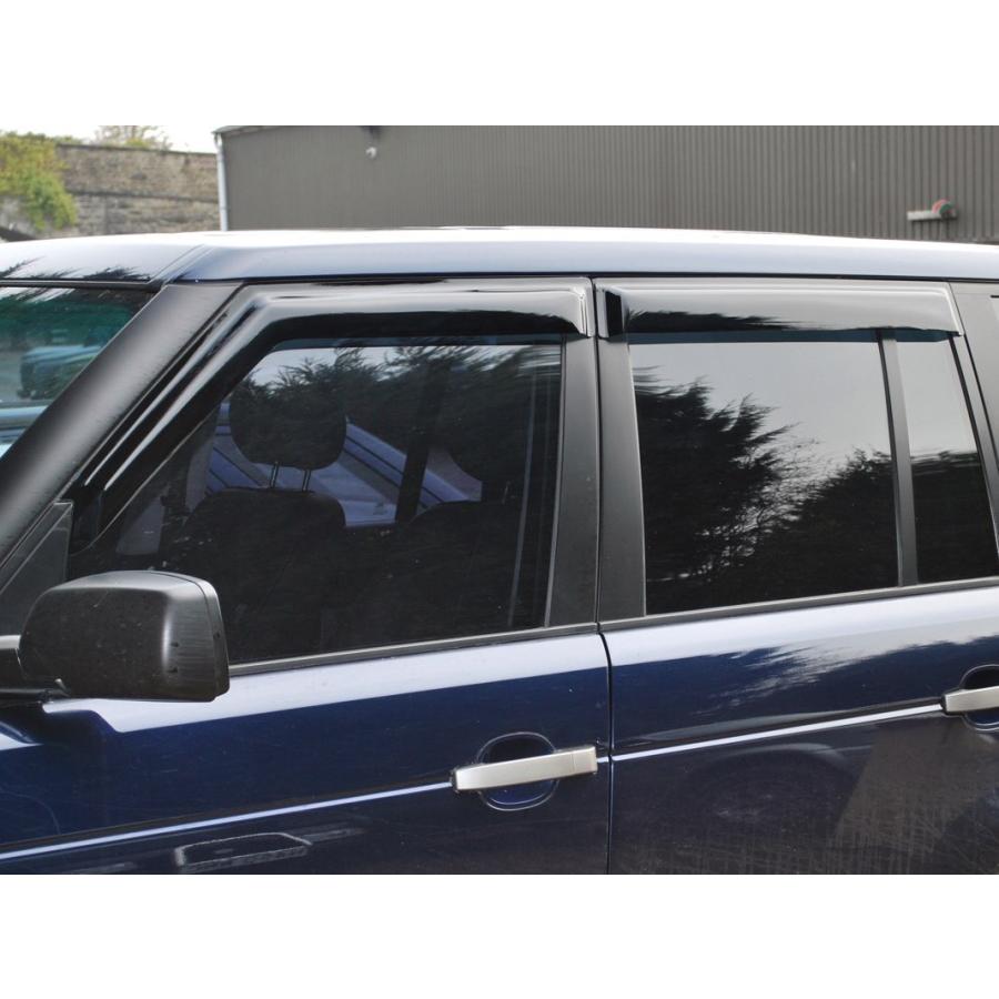 サードレンジローバーL322(2002-2012)用フロント＆リアドアバイザー