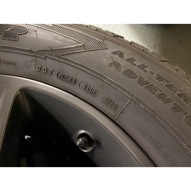 走行500km！中古純正18インチホイール×グッドイヤーラングラーA/T255