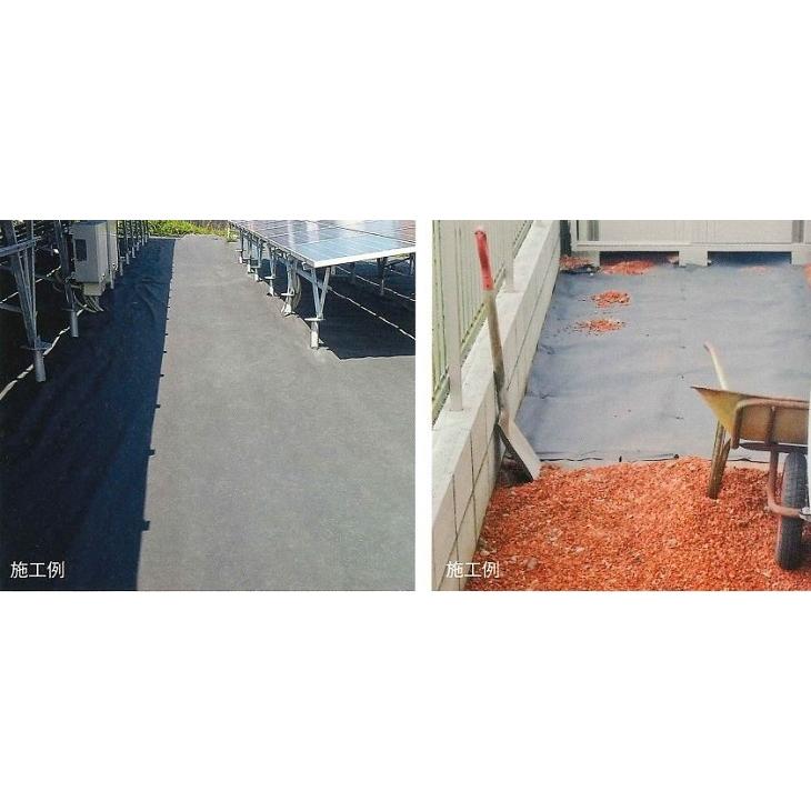 新品未使用品　　防草シート1m×50mPET素材　20巻セット お試し施工セット】ザバーン防草シート136G(グリーン) 1m×50m、コ型