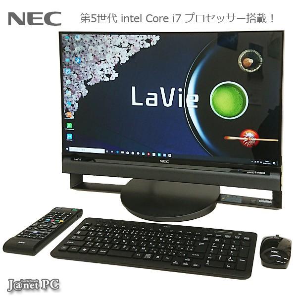 中古パソコン 液晶一体型PC NEC DA770/AAB Windows10 Core i7-5500U 2.40GHz RAM8GB
