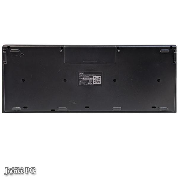 NEC KG-0933 純正 ワイヤレスキーボード 黒 ブラック 日本語 動作済み