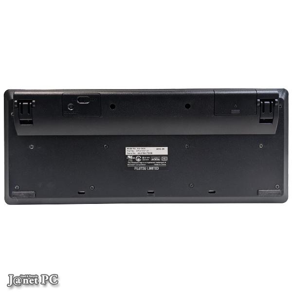FUJITSU 富士通 KG-0926 純正 ワイヤレスキーボード 黒 ブラック 日本