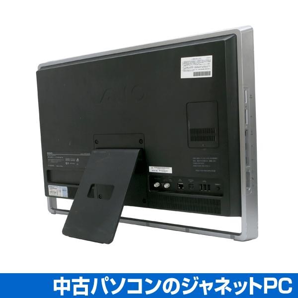 中古パソコン Windows7 デスクトップ 24型フルHD液晶 Core2Duo E7500 2.93GHz RAM4GB HDD1TB ブルーレイ Office付 無線 SONY VAIO typeL VPCL118FJ/S｜janetpc-pro｜04