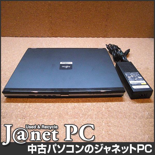 FMV-BIBLO S 中古ノートパソコン Windows7 14型ワイド液晶 Core2Duo