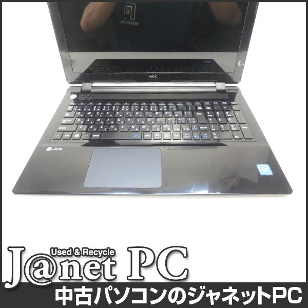 中古ノートパソコン Windows10 15.6型ワイド液晶 Celeron 3215U 1.70GHz RAM4GB HDD1TB DVDマルチ 無線 Office付属 NEC NS150/CAB【2730】｜janetpc｜02