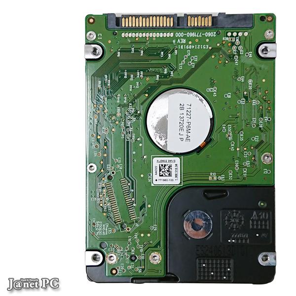 送料無料 正常動作 一部安心の宅配便でお届け！750GB お任せHDD 2.5インチ 9.5mm 8000〜9000時間使用 バックアップに最適 SATA ハードディスク 代引き不可 3676 |  | 02