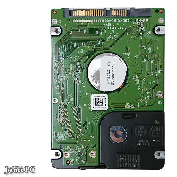 送料無料 正常動作 一部安心の宅配便でお届け！750GB お任せHDD 2.5インチ 9.5mm 3000〜4000時間使用 バックアップに最適 SATA ハードディスク 代引き不可 3682 |  | 02