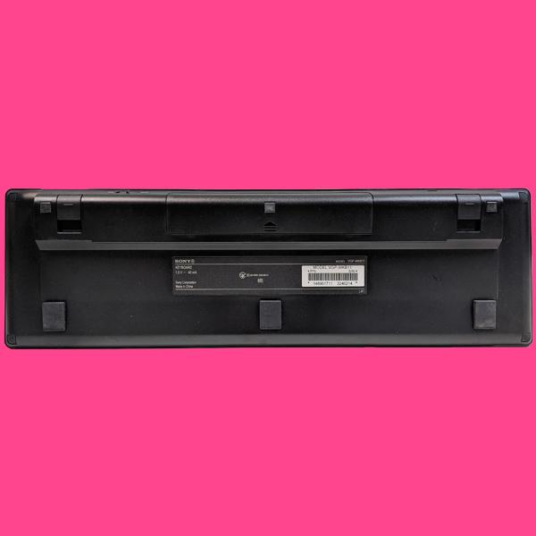 SONY VGP-WKB11 純正 ワイヤレスキーボード レシーバー付 黒 ブラック 日本語 動作済み 30日間保証 宅配便 中古 周辺機器 3753 |  | 01