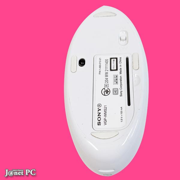 SONY VGP-WMS21 純正 ワイヤレスマウス ホワイト 動作確認済み 30日間保証 宅配便 中古 周辺機器 代引き不可 3762 |  | 02