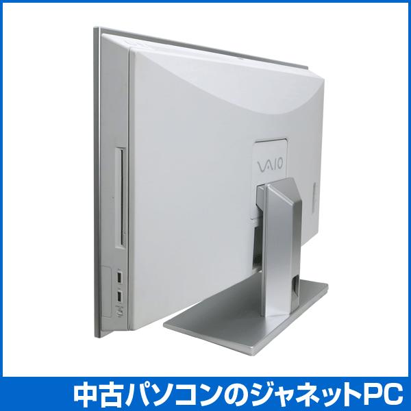 中古パソコン Windows7 24型フルHD液晶一体型 デスクPC Core2Duo E7200 2.53GHz RAM2GB HDD500GB ブルーレイ Office付属 無線 SONY VAIO typeL VGC-LV50DB | VAIO type J | 03