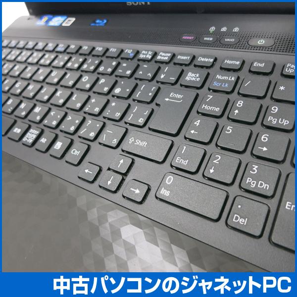 中古ノートパソコン Windows7 Core i5-2410M 2.30GHz RAM4GB HDD640GB ブルーレイ 無線LAN Office付 SONY VAIO E Series VPCEH19FJ/B｜janetpc｜05