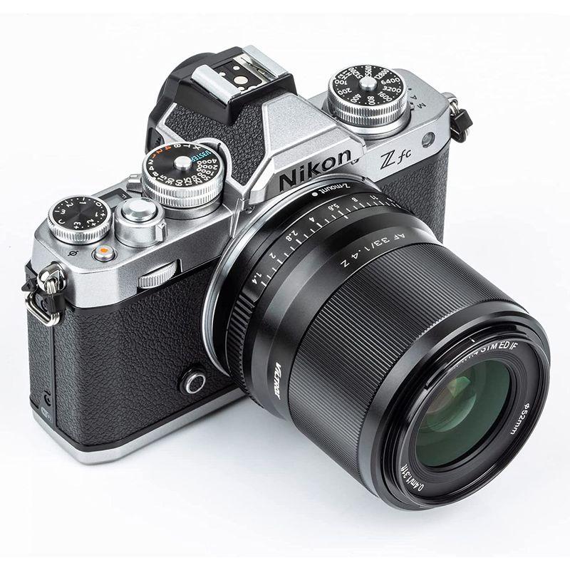 VILTROX AF 33mm F1.4 Zマウント 単焦点 広角レンズ APS-C Nikon Zマウント用 交換レンズ Zfc Z30 Nikon AF 33mm F1 Zマウント 単焦点 広角レンズ APS Zマウント用 交換レンズ Zfc Z30