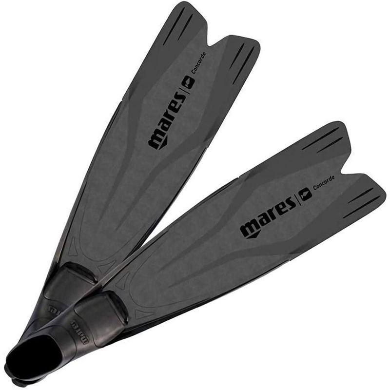 MARES Concorde ダイビング ロングフィン (44 ・ 45 サイズ) 快適な推進力 柔らかい素材で足首の負担軽減 ( シュノー サイズ 快適な推進力 Concorde ダイビング ロングフィン 柔らかい素材で足首の負担軽減 シュノー